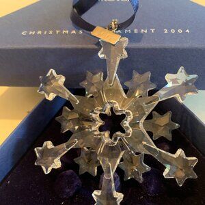 Swarovski Crystal Christmas Ornament 2004 - Rockefeller Edition